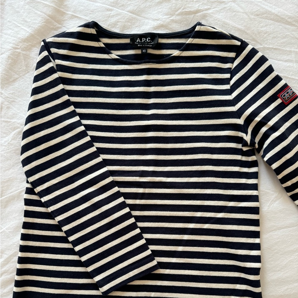 APC Breton stripe top